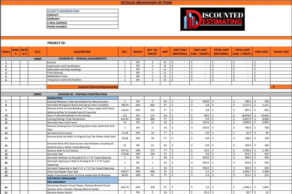 Discounted Estimating Sample Image